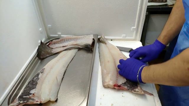 Филе трески Разделка трески за 5 минут смотреть онлайн