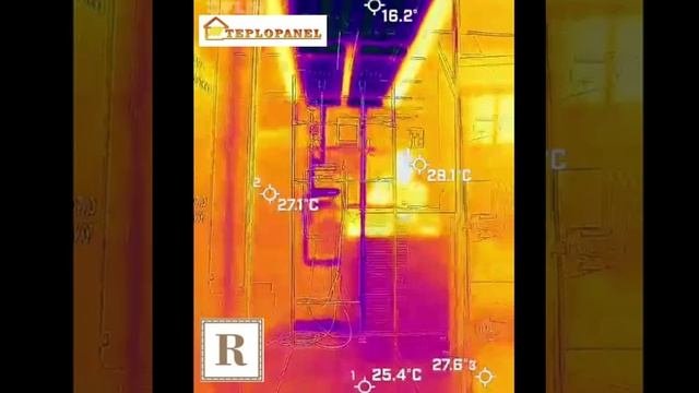 Работа теплопанелей в режиме охлаждения