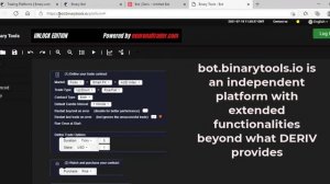 How to trade with bots on Binary.com and Deriv.com and Binarytools.io. (Free bot download)