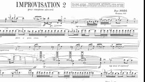 Ryo Noda, Improvisation 2