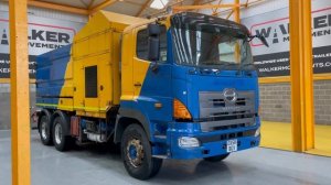 New In Stocklist For Sale: HINO 6X4 STEEL TIPPING WASTE WATER TANKER/GULLY SUCKER – 2008 – DX58 BGV