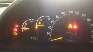 mercedes-benz S320(w220) как отключить check engine