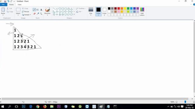 Number Pattern - 4 Program (Logic) in Java by Deepak