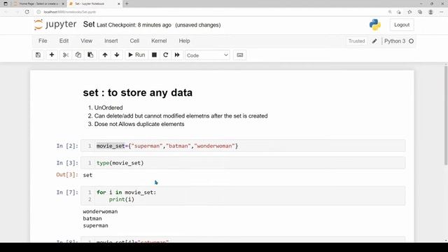 python in tamil  | set in python | set  datatype in python | #pythonintamil #11 தமிழ்