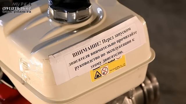 Ленточная пилорама с бензиновым двигателем сборка