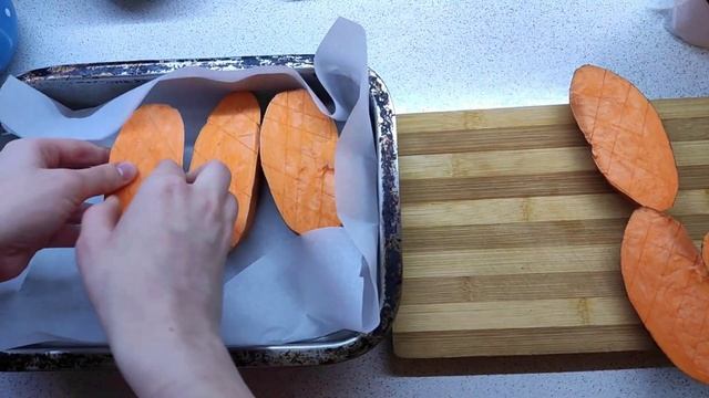 РЕЦЕПТ, ПОСЛЕ КОТОРОГО ВЫ ПОЛЮБИТЕ БАТАТ!? Как приготовить батат в духовке?? смотреть онлайн