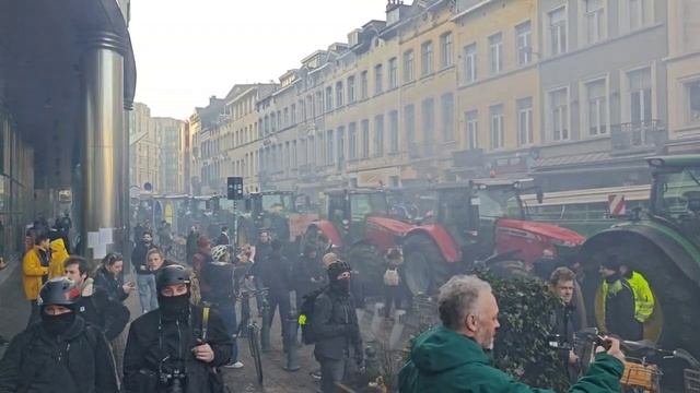 Бельгии протест