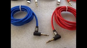 Кабель AUX. Аудио-адаптер. Кабель для наушников.