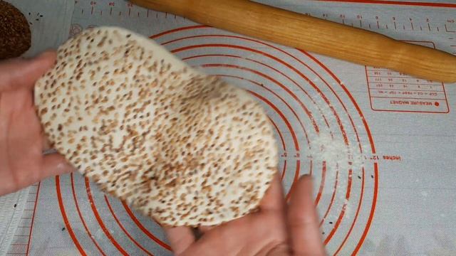 Воздушные Лепешки с кунжутом за копейки!  просто фантастика!