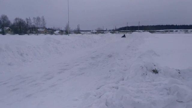 Зимний картинг:) ВОСХОД(СОВА) смотреть онлайн