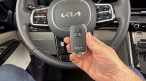 How to Start A 2022 - 2023 Kia Carnival With Dead Remote Key Fob Battery "Key Not Detected"