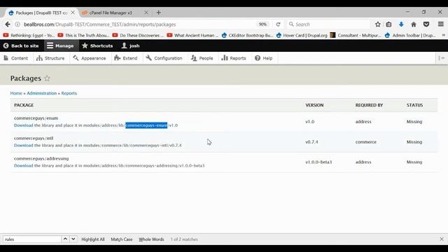 How to install drupal8 COMMERCE the easy way with Ludwig not composer