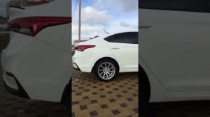 Солярис 2017. Vossen r17. Hyundai Solaris.