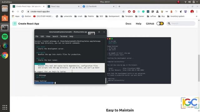 Create a react app : introduction смотреть онлайн