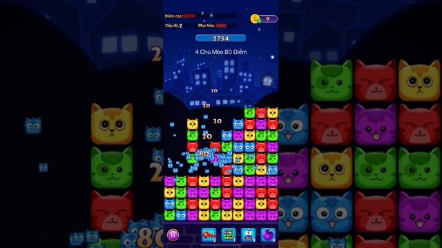 Pop Cats #35 | FUNNY GAMEPLAY | Block Puzzle Gameplays Walkthrough | Android/IOS