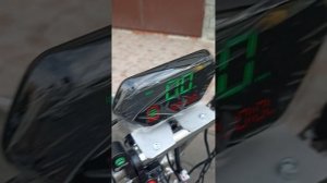 Самодельный электро скутер. приехал домой с дачи.