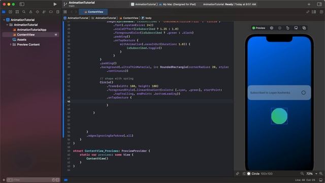 Easy SwiftUI Animation Tutorial with 3 Examples