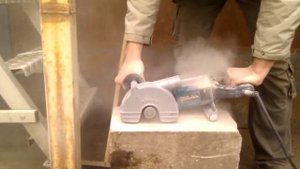 Работа штробореза