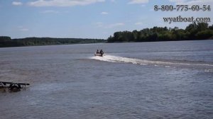 Комбинированная моторная лодка Wyatboat 430DC с мотором Yamaha F50HETL