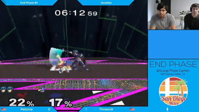 End Phase #4 - Petunia vs. 12YAN | Timesink - Singles WR2 - SSBM смотреть онлайн