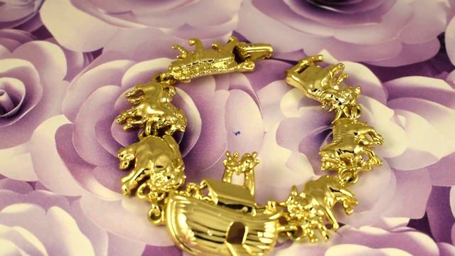 Винтажный браслет "Животный мир саванны"(США) смотреть онлайн