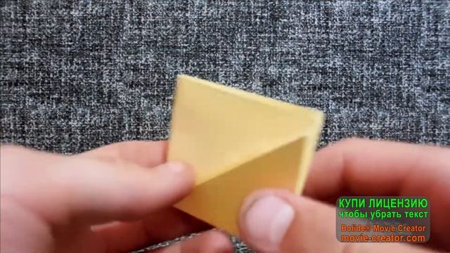 Как сделать лису из бумаги(Оригами) смотреть онлайн