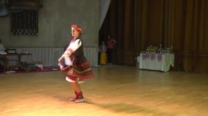 Болгарский танец "Вифиния". Исполняет Лобова Анна солистка ансамбля танца "Акцент"