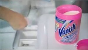 Реклама Vanish: Людмила Фролова делится опытом отстирывания пятен с Vanish