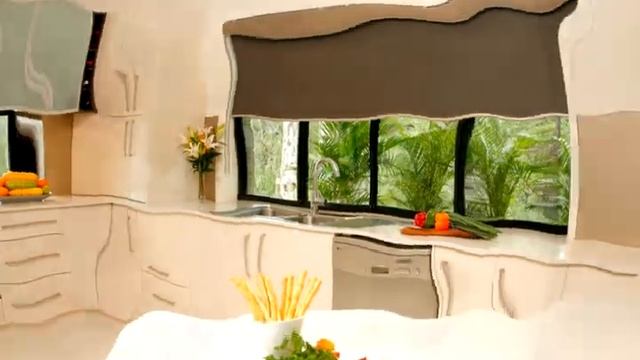 Жалюзи в интерьере кухни фото готовых идей смотреть онлайн