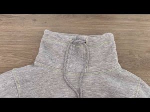 Показываю, как сшить воротник-стойку "труба" на худи! Заменит снуд и шея будет в тепле!