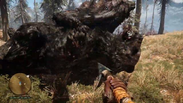 Far Cry primal cave bear vs great scar bear смотреть онлайн