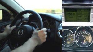 Mazda 6 2.5 AT: реальная динамика 0-100, 0-150, разгон с хода (80-120, 60-100, 30-70)