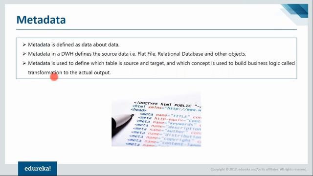 Data Warehouse Tutorial For Beginners | Data Warehouse Concepts | Data Warehousing | Edureka смотреть онлайн