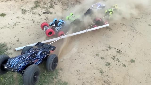 JLB Cheetah RC Car vs 20 RC Cars | Remote Control Car | RC Car