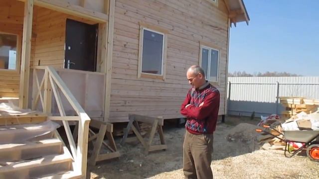 Видео-отзыв о отделке дома из бруса смотреть онлайн