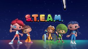 Команда S.T.E.A.M.! 3 сезон, 12 серия. Посадка на луну