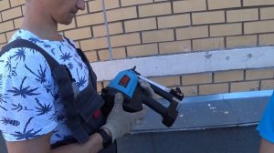 Гвоздезабивной инструмент Toua | Промышленный альпинизм