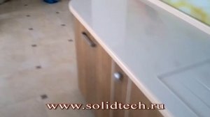 Столешницы из литьевого мрамора и гранита