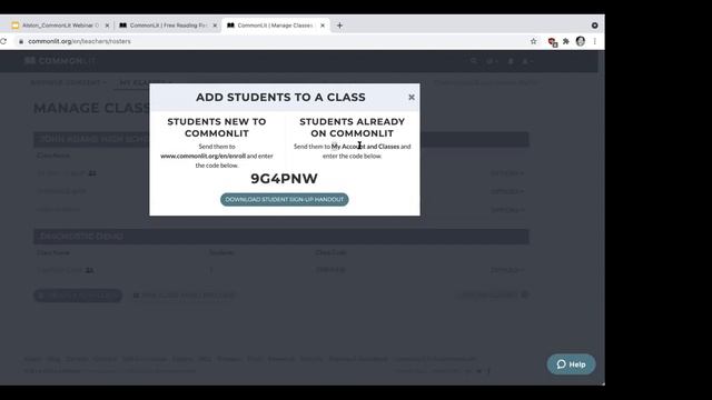 Getting Started with CommonLit for Secondary Educators (Grades 6-12)