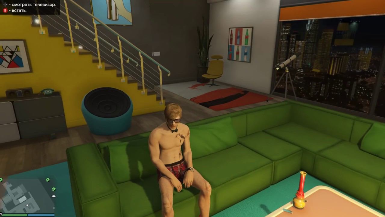 Приватный танец в квартире GTA Online