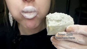 @SweetChalk Мел в пасте и крошке хруст asmr edit crunch chalk #asmr #crunch #chalk