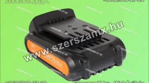 KraftDele KD1759 Lithium-ion 18V Akkumulátor Akkú Akumulátor Li-ion BP27Li-18020 Új