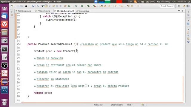 Java TM - Clase 08 - ejercicio 6a - parte 1 смотреть онлайн