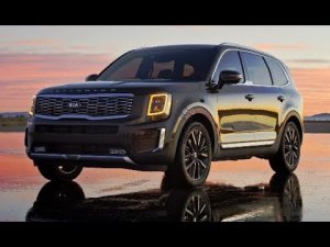 Внедорожник Kia Telluride 2020 - интерьер, экстерьер и привод.