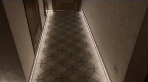 Подсветка плинтуса в прихожей с датчиком движения