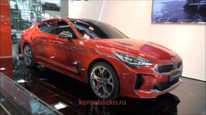 Kia Stinger/ Киа Стингер. Новинка 2018 года на внутреннем рынке Кореи.