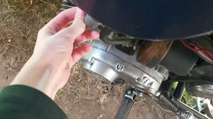 Мопед Карпаты V-50m работа холостого хода