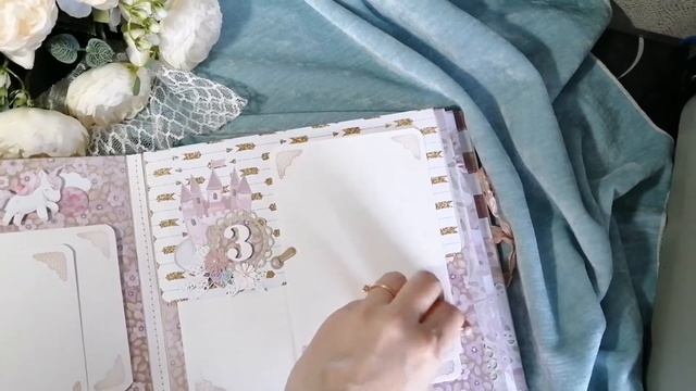 Обзор альбома для девочки, скрапбукинг смотреть онлайн