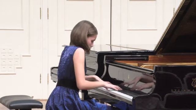 А.Скрябин -Этюд №7 соч 8,исп.Елизавета Наурузова,13 лет. смотреть онлайн