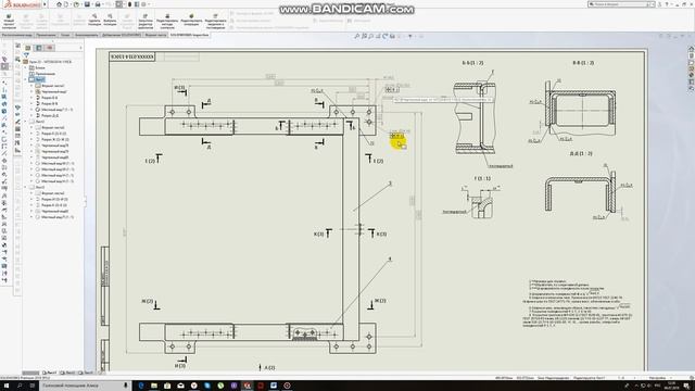 Solidworks. Урок 23 СБОРОЧНЫЕ Чертежи (ОБЩИЕ правила) - создание чертежа смотреть онлайн